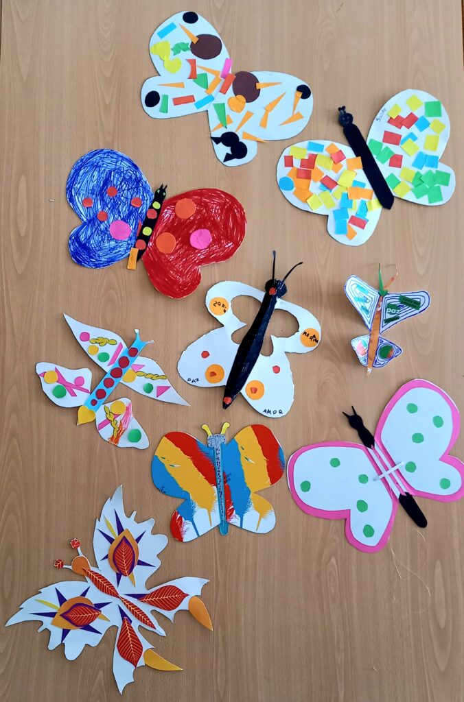 Borboletas decoradas
