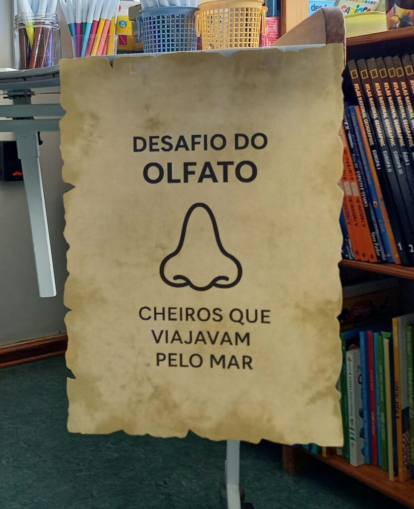 Cartaz Desafio do Olfato